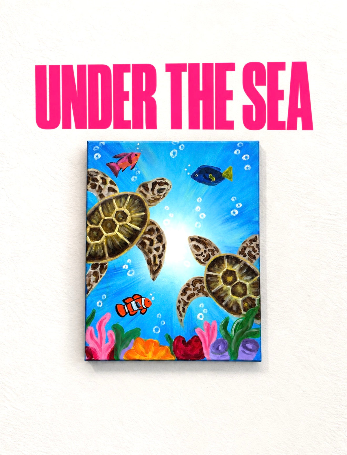 ‘Under the sea’ Original Painting