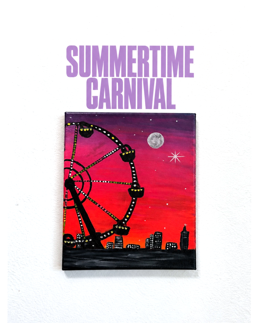 ‘Summertime Carnival’ Original painting