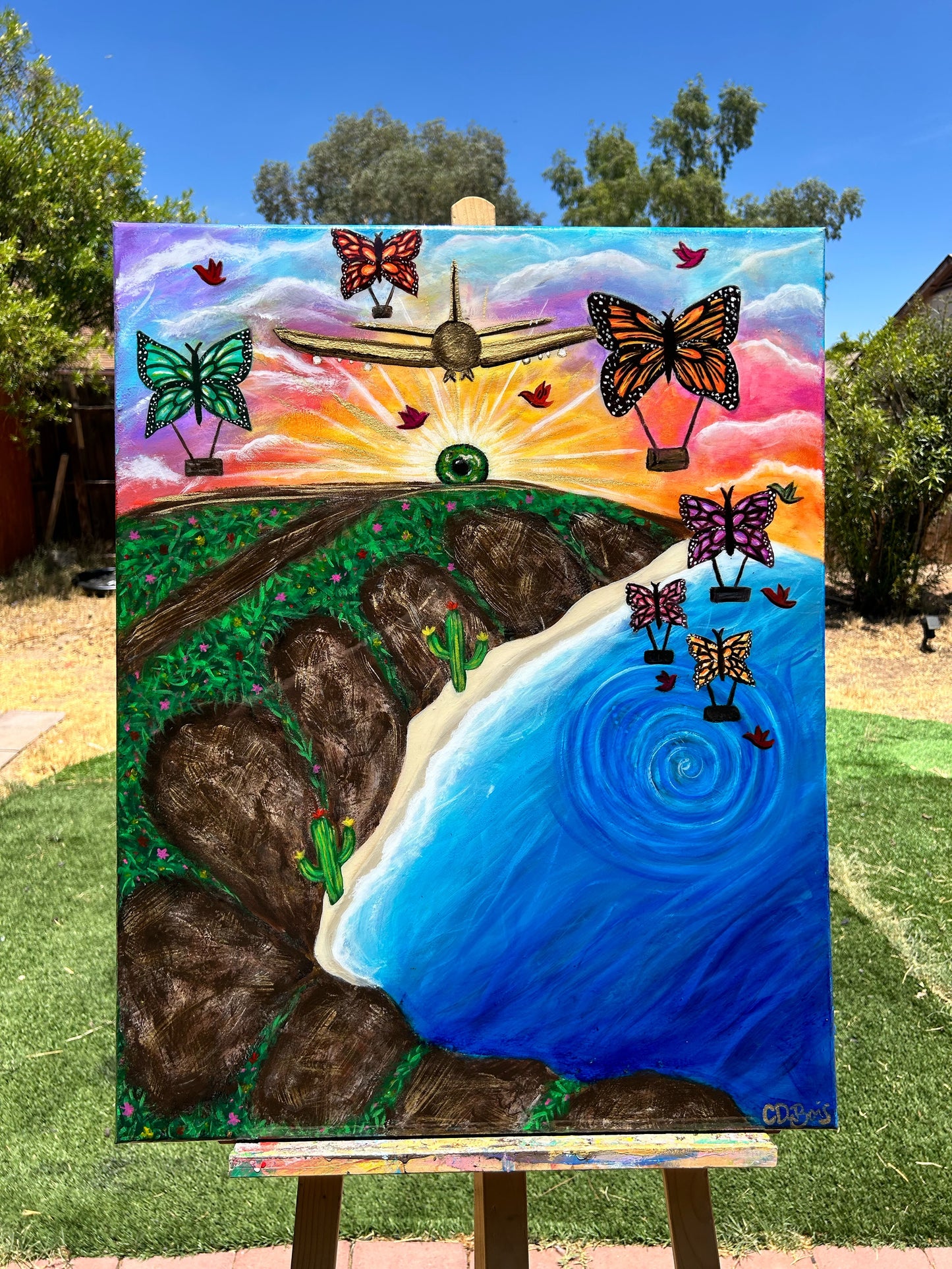 Original Painting “another world”