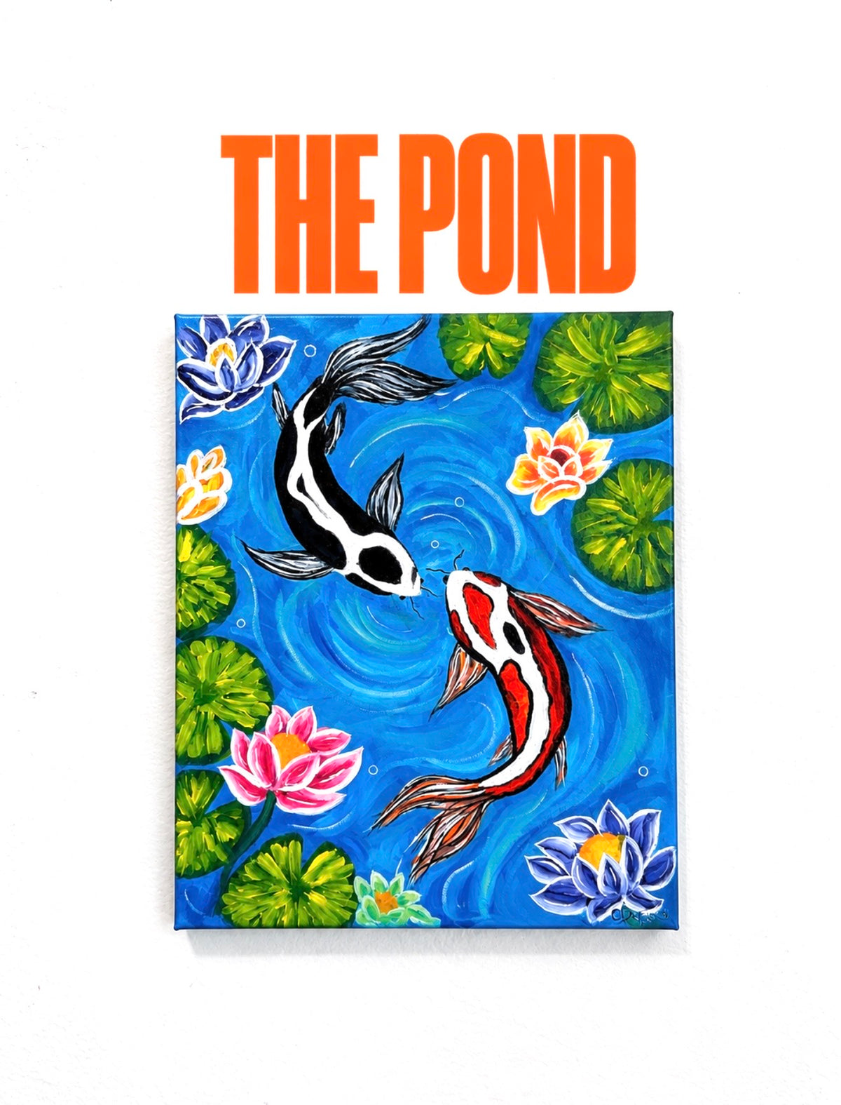 ‘The pond’ Original painting