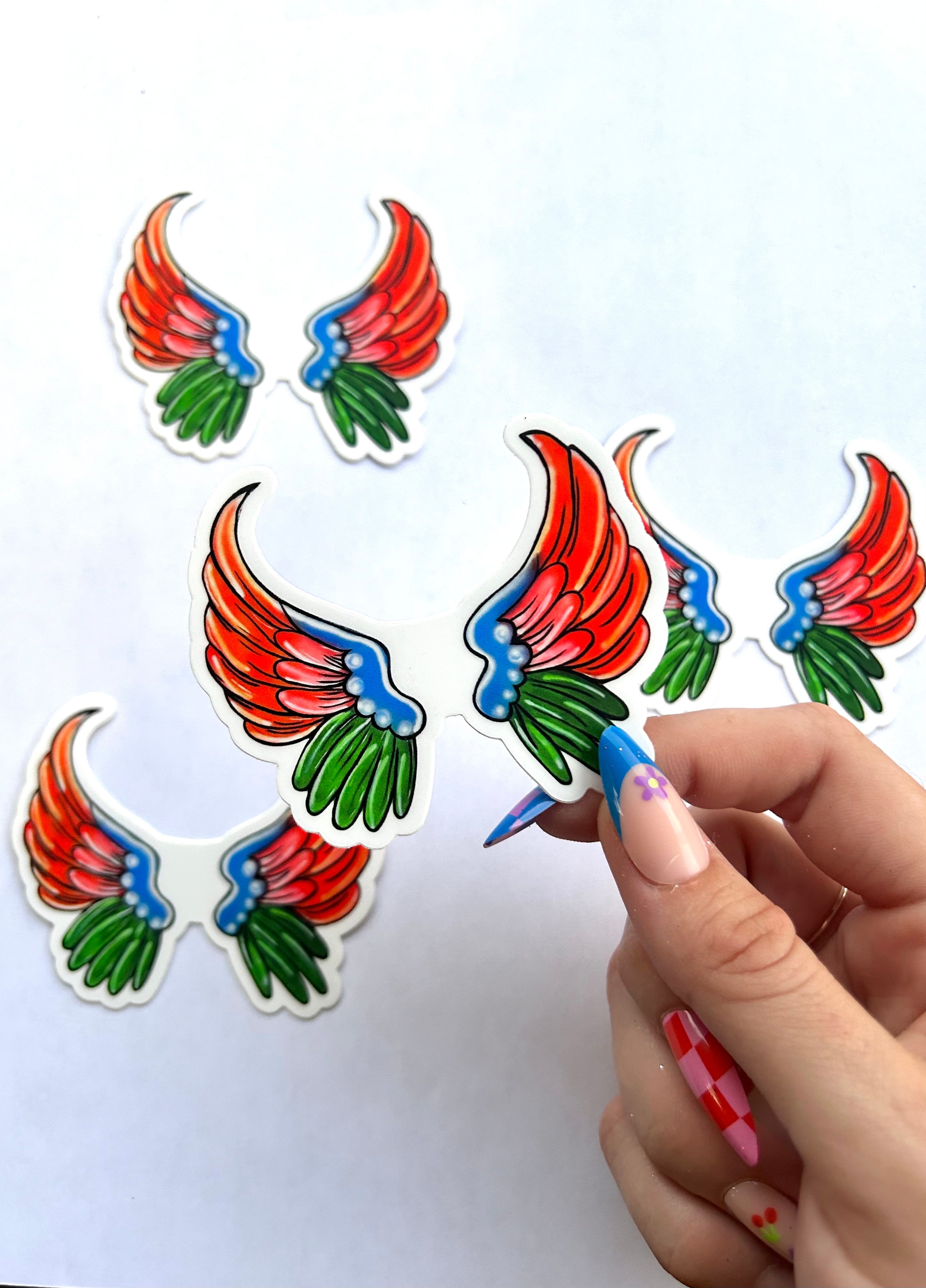 Wing Sticker
