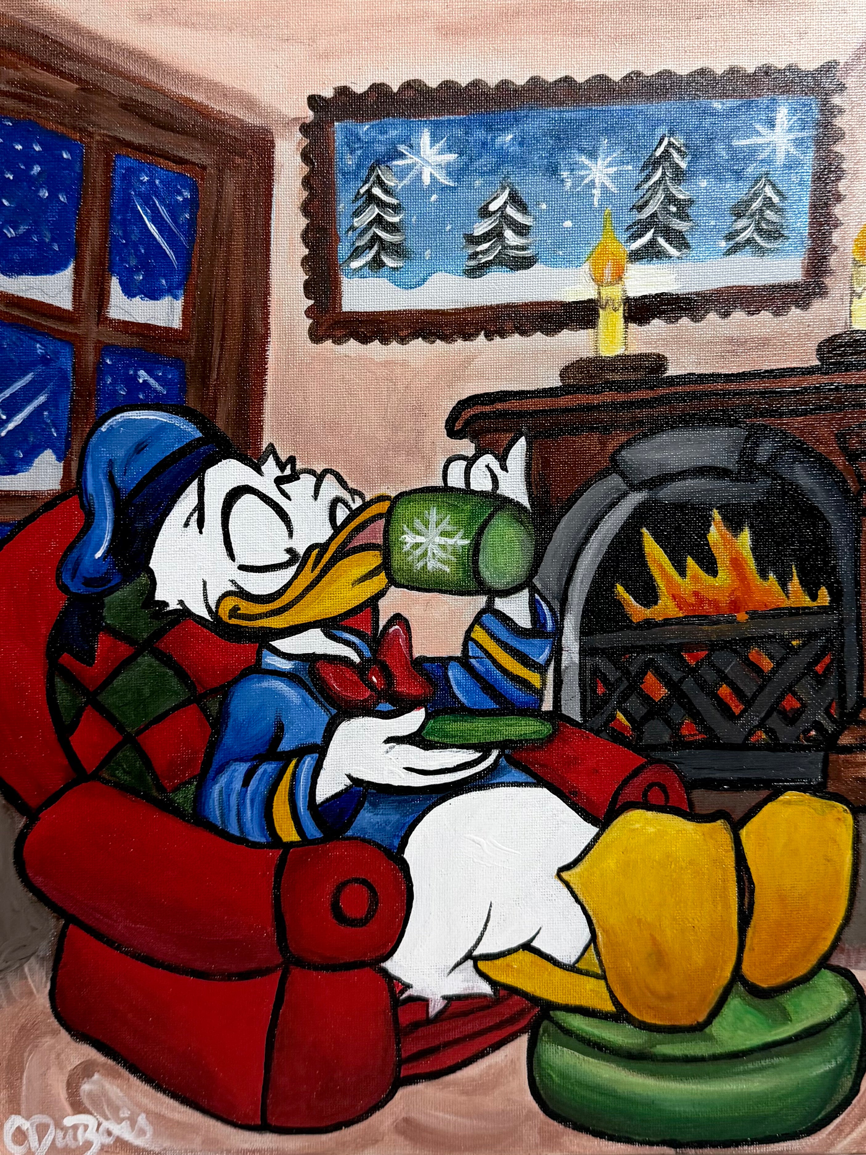 Cozy Donald print 4x6