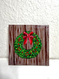 Mini Wreath canvas