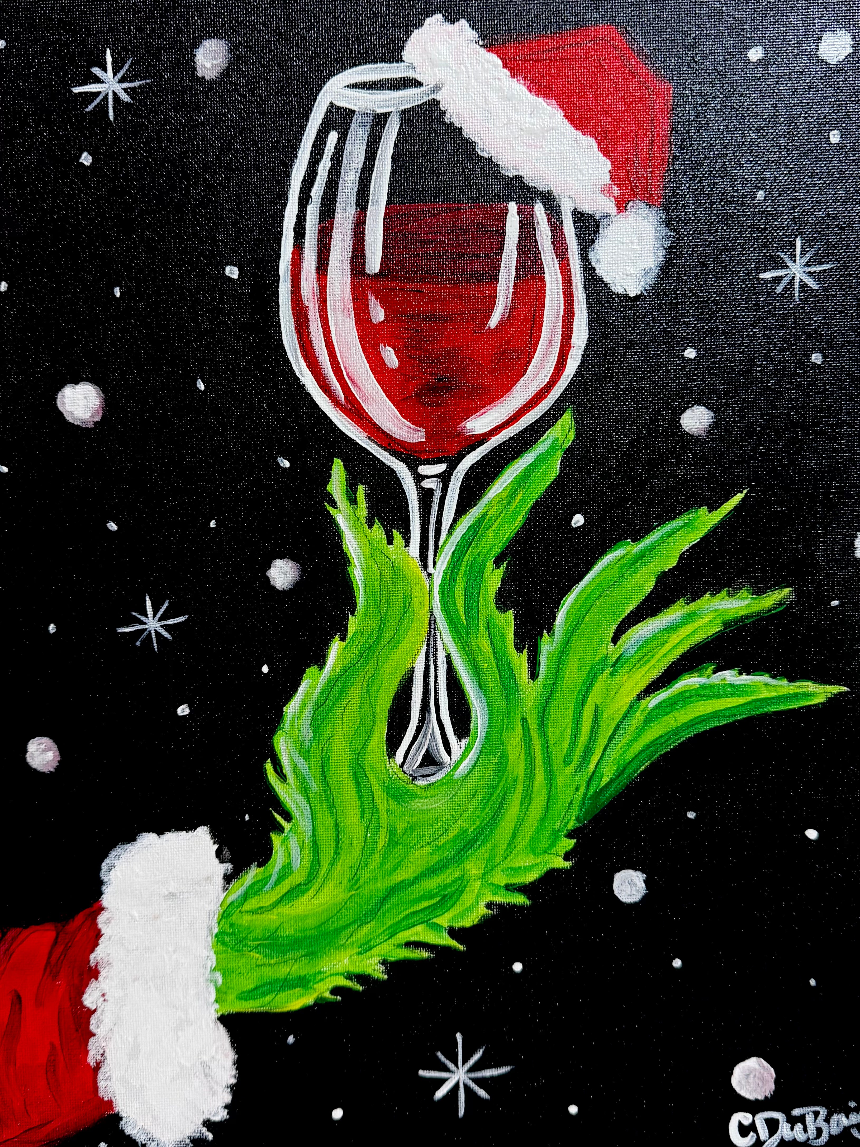 Tipsy grinch print 4x6