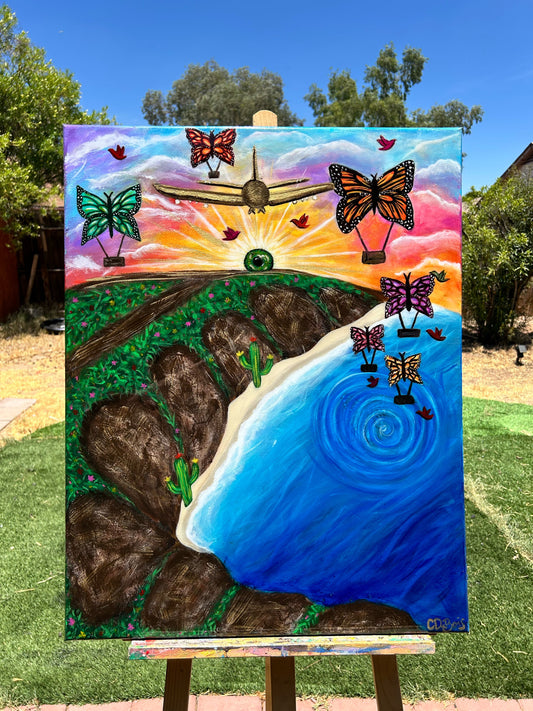 Original Painting “another world”