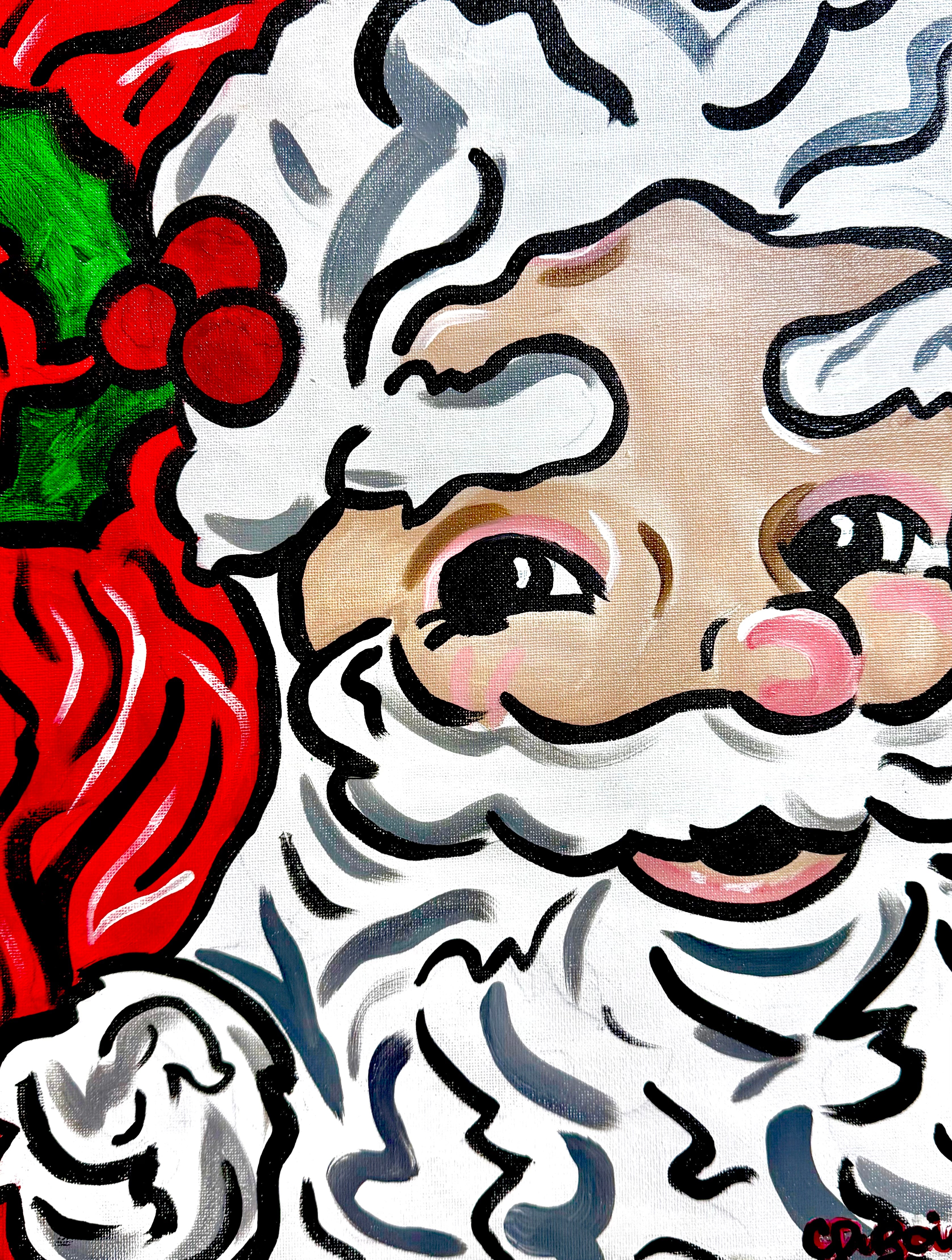 Classic Santa print 4x6